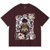 230 Gsm 100% Cotton Demon Slayer V106 Zohakuten Print Unisex Heavy Cotton T Shirt