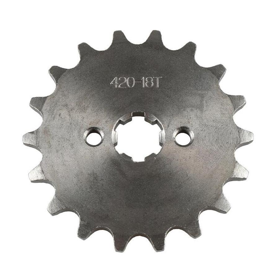 420 18T Front Engine Sprocket 17Mm Id For 50Cc-125Cc 140 150Cc Pit Dirt Bike