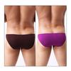 Men Briefs Seamless Invisible Design Tailoring Panties Breathable Low-Waisted Triangular Moisture-Wicking U-Convex Underwear