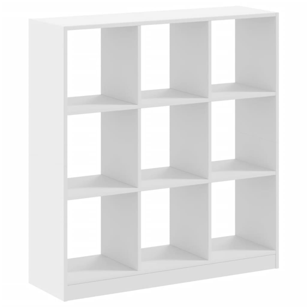 Bookshelf White 102 x 32 x 108 cm Engineered Wood