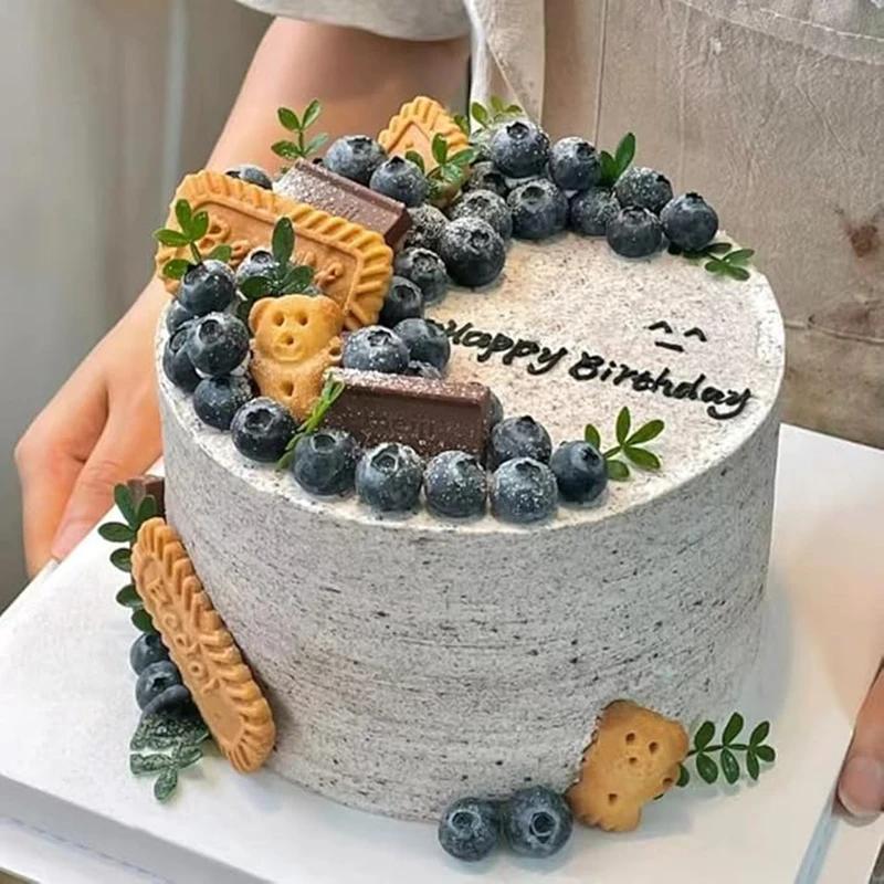 3D New Multi-style Blueberry Raspberry Liquid Silicone Fondant Mold DIY Chocolate Cookie Baking Mold Cake Decorating Tool