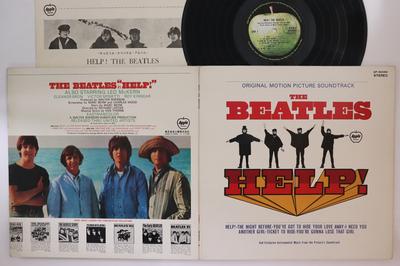 LP Record BEATLES  Help AP80060 APPLE 1970 Japan Rock Used