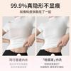 Women Strapless Non Slip Seamless Gathered Invisible Back Bra