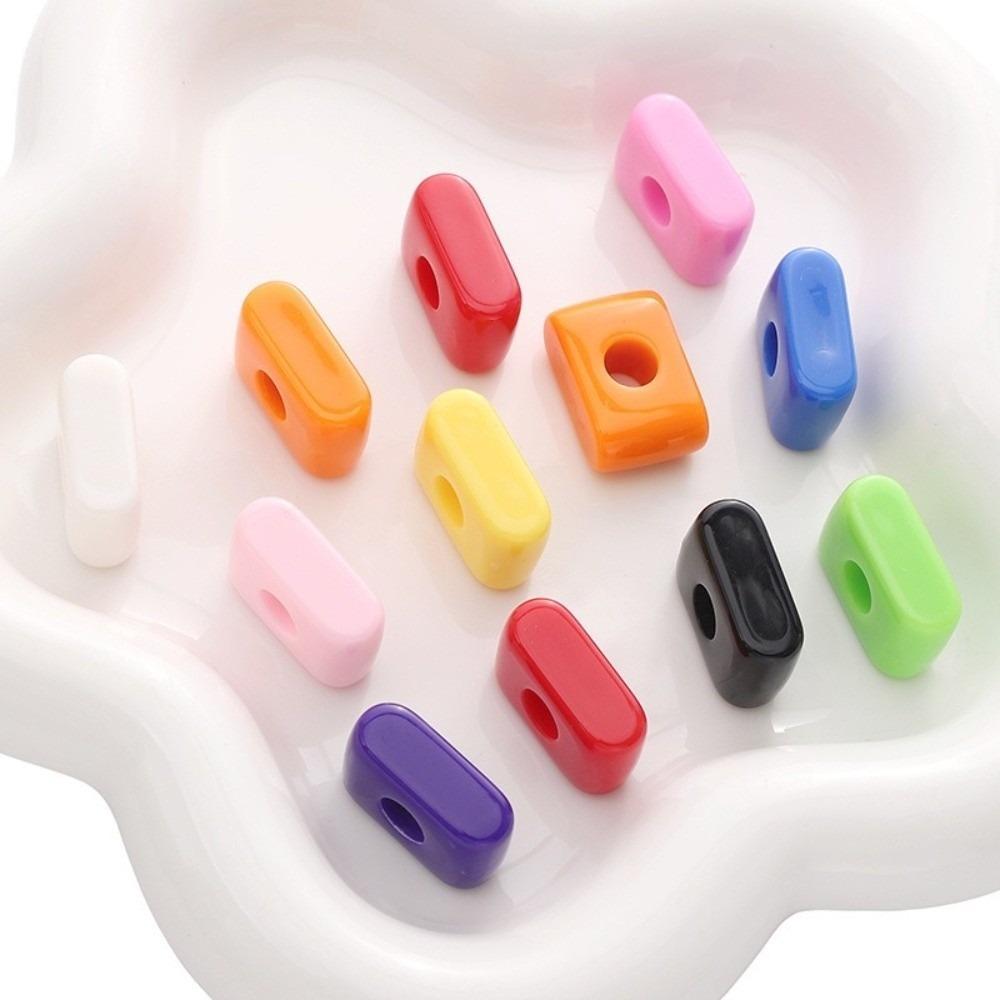 10PCS Colorful Loose Beads DIY DIY Jewelry Making Kit New 26 Letter Beads  DIY Bracelet Keychain