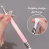 Rotating Nail Art Pen For Glitter Rhinestones With Gradient Wax Tip Perfect For Professional And DIY Manicure