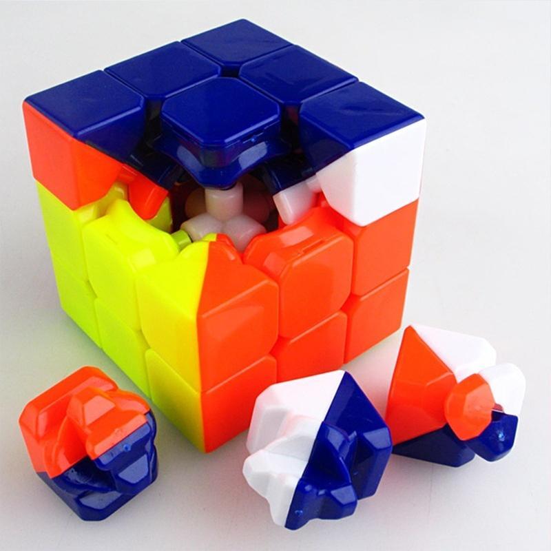 Buy 3x3x3 Magic Cube No Sticker Puzzle Ultra-Smooth Twist Rubic's Rubik ...