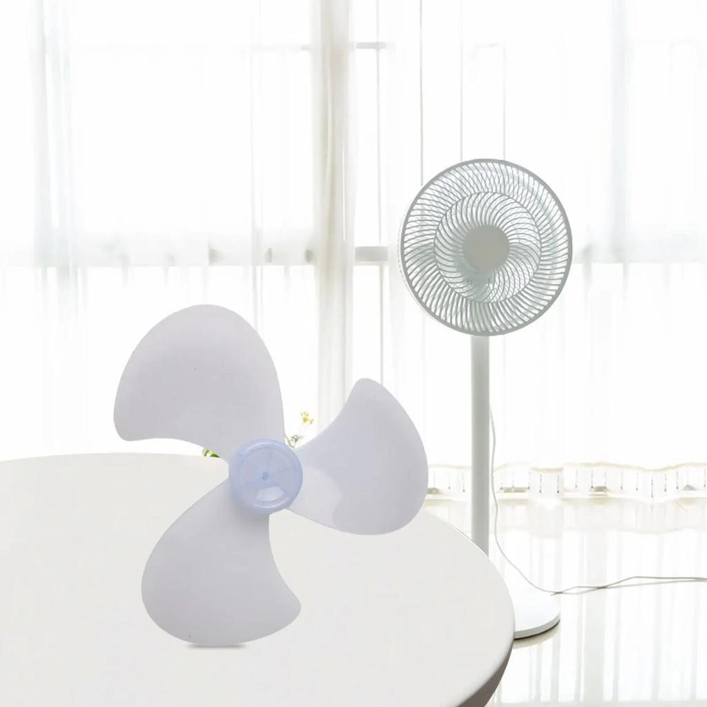 Desk Fan Blade 16 Inch Fan Blade Quiet Operation PP Plastic Material Efficient Airflow For Standing Pedestal Fan