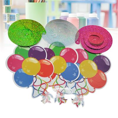 3pcs Balloons Hanging Swirl Party Supplies Ceiling Decor Streamers