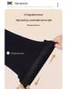 Women's 2024 Winter High-Waisted Black Fleece Flared Jeans for Pear-Shaped Figures