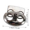 30pcs Heavy Duty Metal Cord Locks Alloy Material Drawstring Fasteners  For Drawstrings