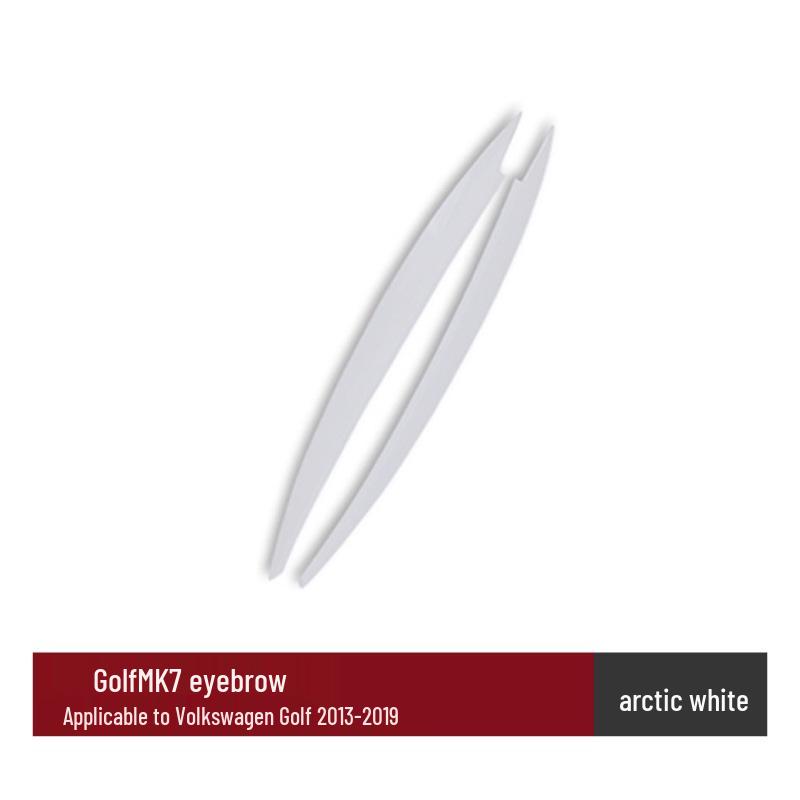 Volkswagen Golf 7 MK7 13-19 Headlight Eyebrow Car Sticker Decoration Accessories