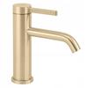 Rivo Rea Gold Brushed Low Standing Washbasin Tap