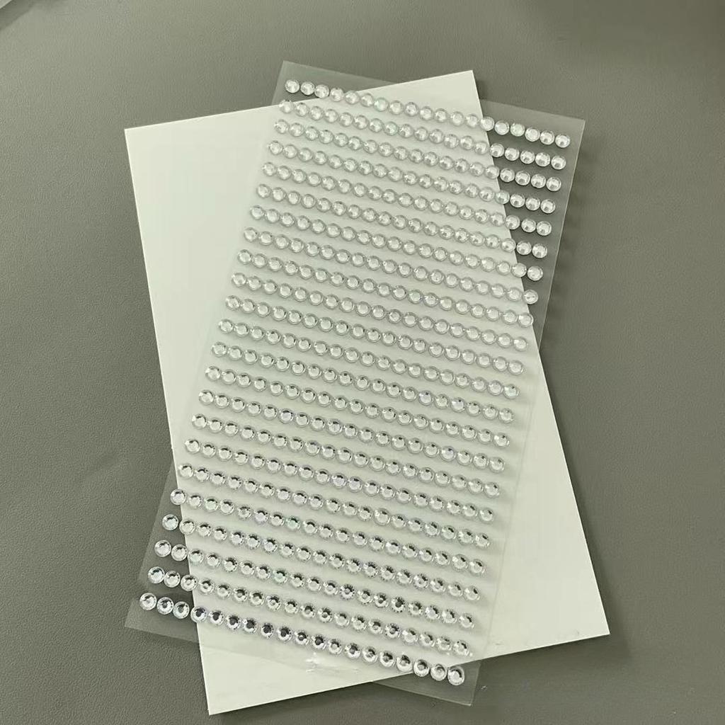 3D Stereo Strass Scrapbook Journal Aufkleber Glänzendes Herz DIY Dekor Aufkleber für Mädchen Koreanische Mode Aufkleber Studentenbedarf