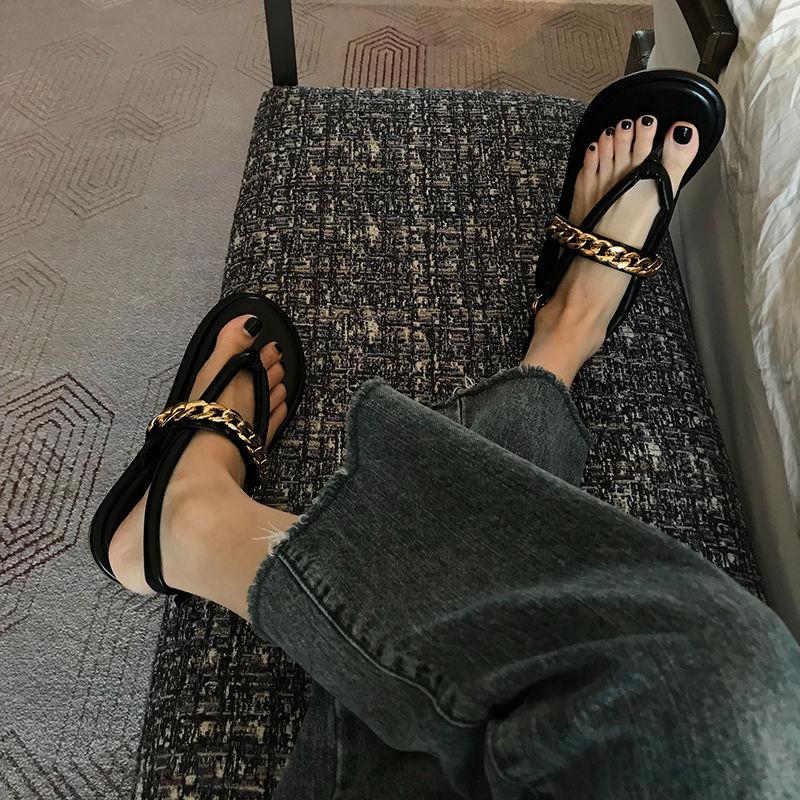 

Лето 2024 года, черная обувь, сандалии с открытым носком для женщин, шлепанцы, женская обувь для отдыха на открытом воздухе, без каблука, плоская резиновая, новая дышащая мода 35