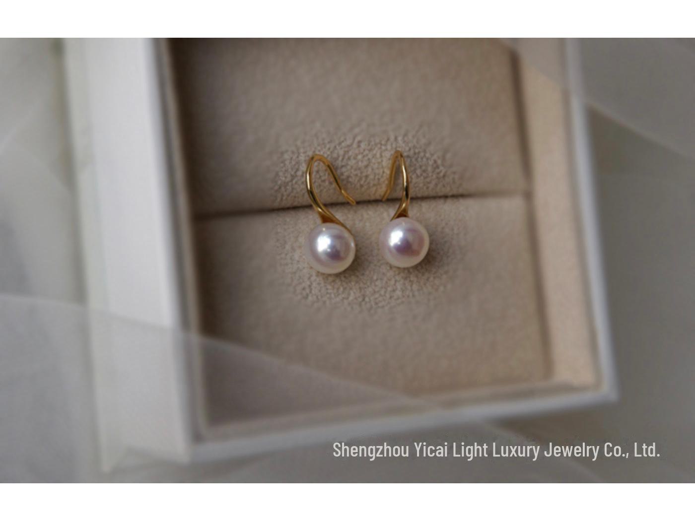 

Красочные роскошные легкие серьги: Натуральный пресноводный жемчуг с крючками для каблука из стерлингового серебра 925 пробы и позолоченными крючками 925 Sterling Silver