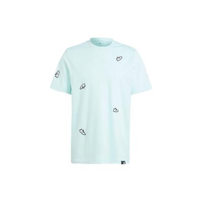 Originals – Einfarbiges T-Shirt mit Rundhalsausschnitt – Herrenoberteile – Blau IL5381