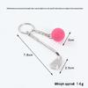 Creative Golf Ball Keychain Pendant: Simulated Golf Souvenir & Promotional Gift