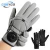 1Pair Ski Gloves Water-Resistant Adjustable Tightness Knob Anti-Slip Silicone Grip Winter Sports Cycling