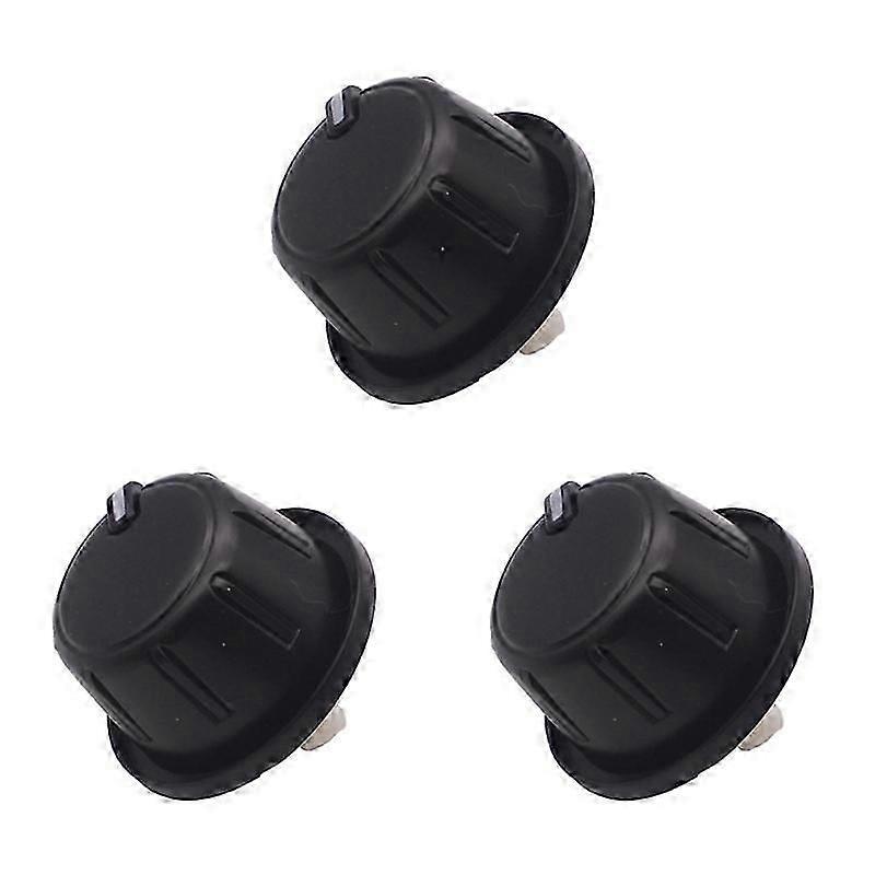3Pcs Air Condition Switch Control Knob for Toyota Hilux Vigo Champ, Fortuner, Innova 2012 - 2015