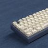 Tema de bordado francês PBT Keycaps DyeSub Keycap Set para interruptores de teclado mecânico 7u 2,25u 2,75u Barra de espaço