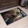 Custom Name Dinosaur Printed Carpet,Rug for Office Chair Living Room Bedroom Kitchen Room Decor Gifts.