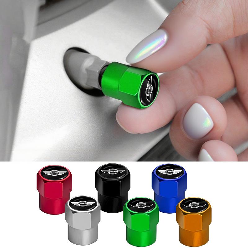 Car tire valve stem cap, valve nozzle valve cap For MINI JCW CLUBMAN COUNTRYMAN CLUBVAN VAN Vision Urbanaut COUPE