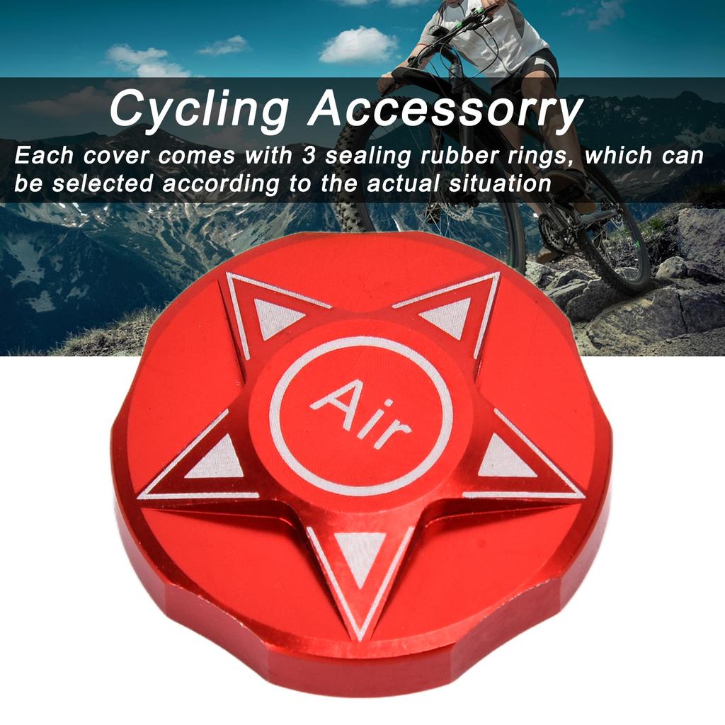 Mountain Bike Front Fork Cover Aluminium Alloy Suspension Fork Front Valve Cover for Mountain Bike Road Bike