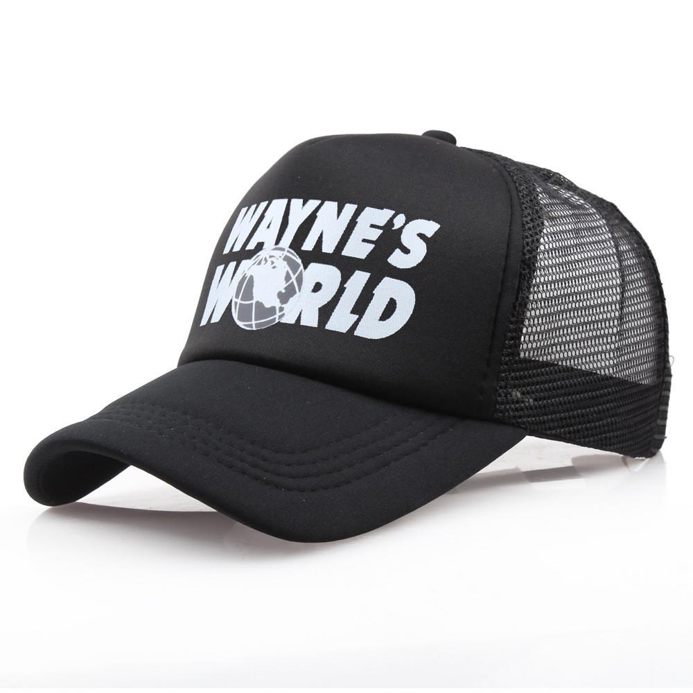 Printed Waynes World Baseball Cap Outdoor Cotton Sun Protect Unisex Hat Casual