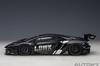 AUTOart 1/18 Scale Liberty Walk LB-WORKS Lamborghini Aventador Limited Edition Black (LBWK/Carbon Black Hood) Finished Model 79244