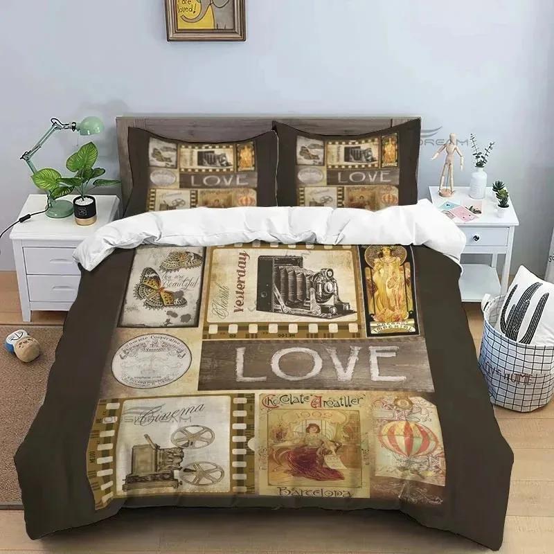 Movie Film Clap Board Patterns Comforter Bedding Set,Duvet Cover Bed Set Quilt Cover Pillowcase,King Queen Size Bedding Set