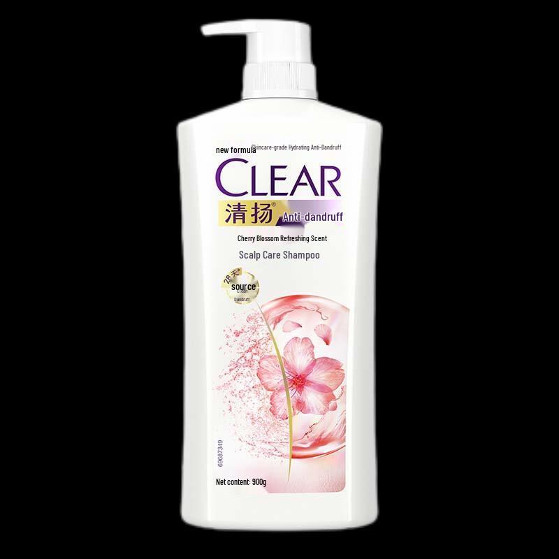 Clear Anti-Dandruff Cherry Blossom Hydrating Shampoo