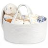 Multifunctional Travel Out Portable Mommy Bag Cotton Rope Diaper Bag Handbag Baby Products Organizer Basket
