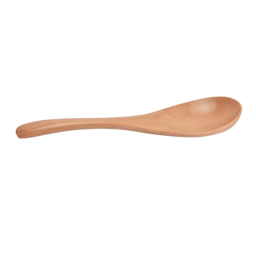 Mini Small Wooden Spoon Excellent Heat Resistance Kitchen Cooking Utensil Tool for Household16cm