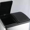 Household Large Capacity Stainless Steel Garbage Can Kitchen Specific Dry Wet Separation Waste Bin