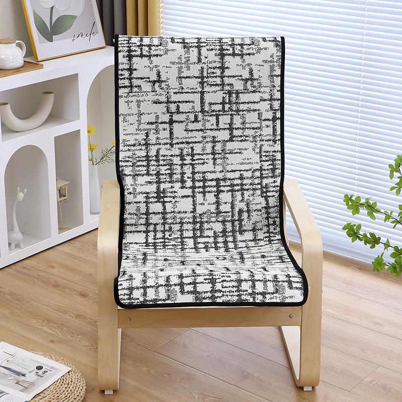 Schaukelstuhl Loungesessel Sessel, Kangbao Schaukelstuhl Pelo Stuhl Kostenloses Stuhlkissen mit Schwamm Stuhlbezug