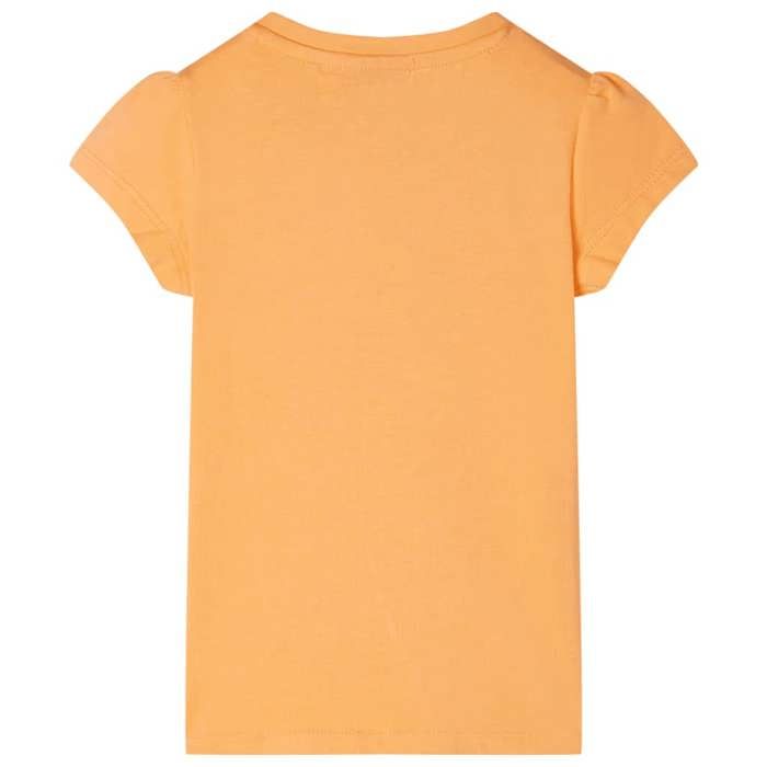 Bright Orange T-shirt for Children 92/104/116/128/140