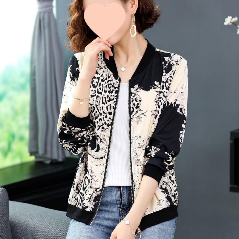 Women's Sun Protection Chiffon Jacket - Stylish Summer Top for Middle-Aged Moms