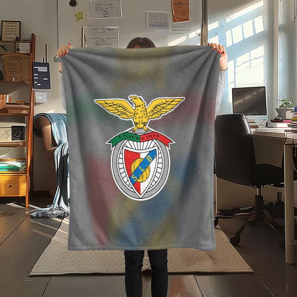 Sport Lisboa e Benfica2 Flannel Blanket, High quality Comfortable for All Seasons, Home Decor, Warmth and Comfort