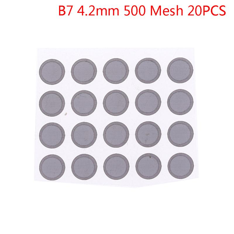 20Pcs Diy Earphones Tuning Paper Damping Front Shell Filter Mesh Increase Low