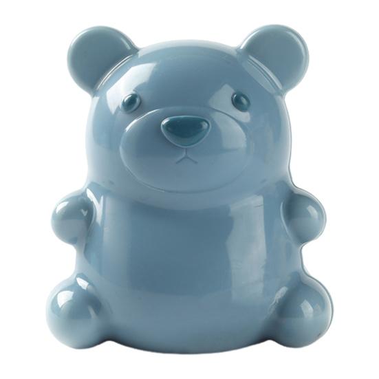 Pennello per Unghie Manico a Forma di Orsetto Cartone Animato Impugnatura Pennello Pulizia Unghie Bambini Adulti Setole Morbide Pennello Massaggio