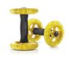 SKLZ Core Wheel Ab Durable Core Weight Upper Body Fitness Yellow Imported from Roller, Training, Loss, Exercise, Equipment, 2-Pack, [Officially Japan]