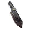 PU Leather Case Outdoor Camping Portable Pocket Tool Bag Home DIY Knife Leather Sheath for Fixed Blade Knife