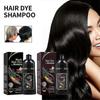 1-3pcs Natural Herbal Instant Black Hair Dye Shampoo For White Hair Coloring