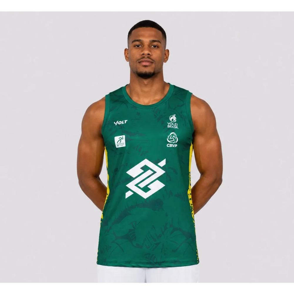 2026-27 New Brazil Volleyball Sleeveless Jersey Summer Men