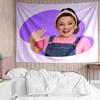 Ms. Rachel Tapestry for Bedroom Aesthetic Classroom Tapestries Wall Hanging for Living Room Dorm Office,Ideal Creative Gift