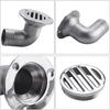 Corrosion Resistant Ship Drainage System 38mm Curved Pipe Smooth Surfaces Easy Installation Marine Motorhome Compatible