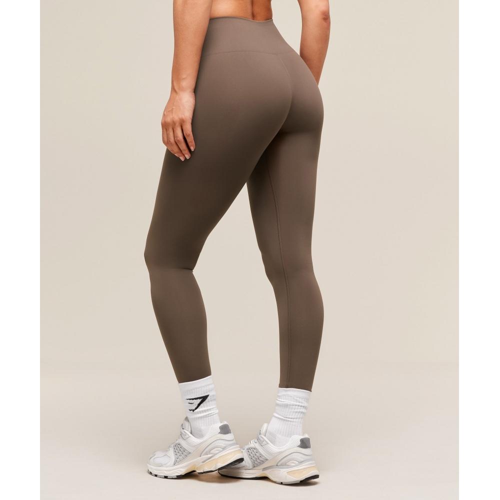 Gymshark Soft Sculpt Leggings Walnut Brown B2c7t Nccz