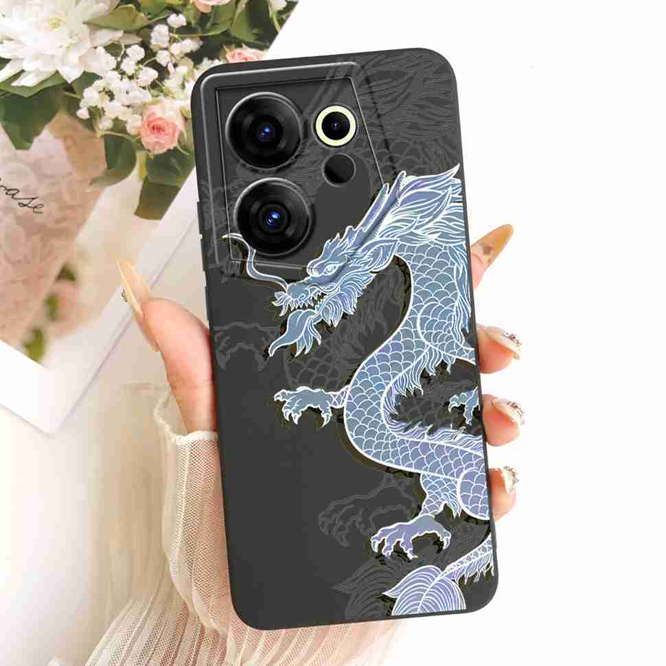 For Tecno Camon 20 Premier 5G Case CK9n Silicone Back Cover For Camon 20Premier 5G Simple Colorful Printing Phone Cases Fundas