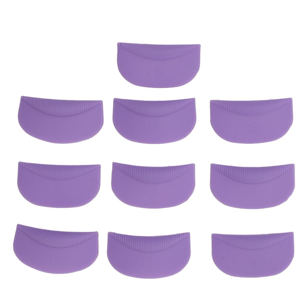 15 Pair Silicone Eyelash Pads Reusable 3 Sizes Lash Perm Lash Lift Rods Eyelash Perming Curler Lash