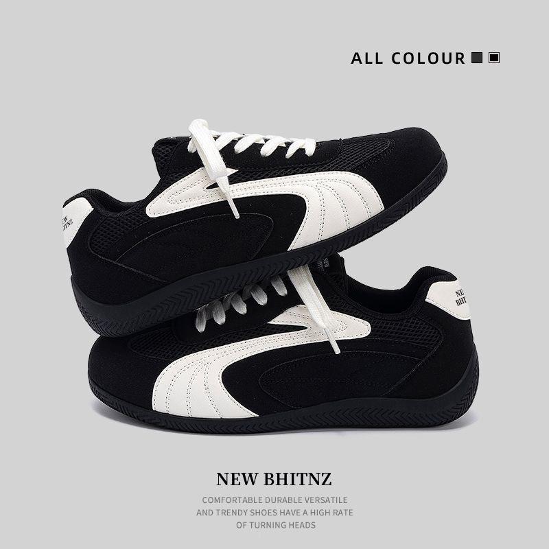 Autumn new trendy racing shoes fashionable versatile breathable thin sole high value casual women's shoes